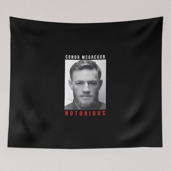 Item preview, Connor-Mcgregor-Notorious-Mugshot-T-Shirt designed and sold by Andrrentjev.