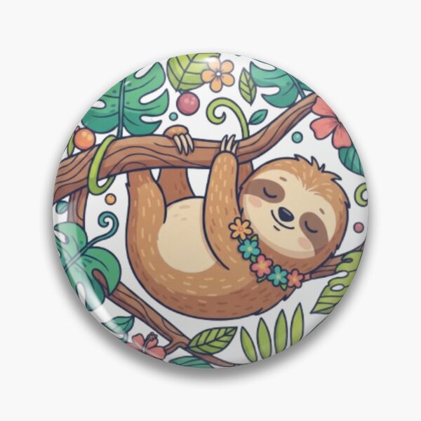 Item preview, Relaxing Adorable slog designed and sold by KpStickers-101.