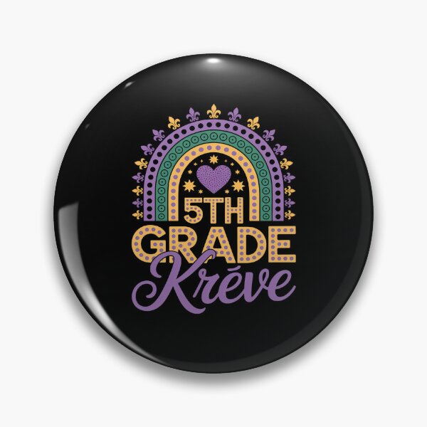 Item preview, Mardi Gras Teacher 5th Grade Krewe Rainbow Leopard designed and sold by catsdothingz.