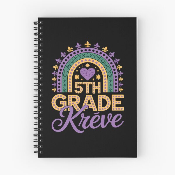 Item preview, Mardi Gras Teacher 5th Grade Krewe Rainbow Leopard designed and sold by catsdothingz.