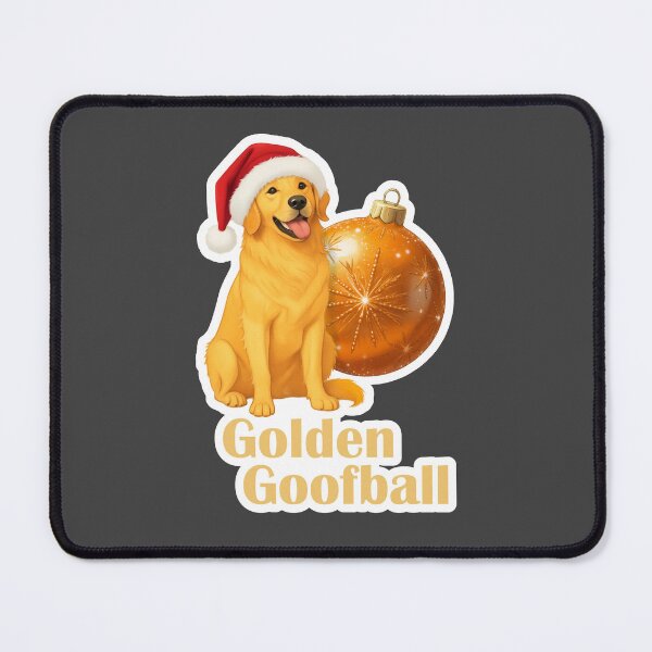 Item preview, Golden Retriever Christmas Goofball designed and sold by snoutabout.