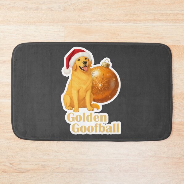 Item preview, Golden Retriever Christmas Goofball designed and sold by snoutabout.