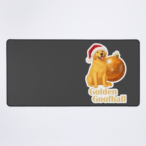 Item preview, Golden Retriever Christmas Goofball designed and sold by snoutabout.
