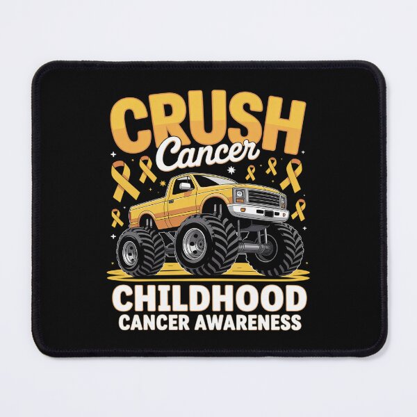 Item preview, Crush Cancer Childhood Cancer Awareness designed and sold by NetoGalaxy.