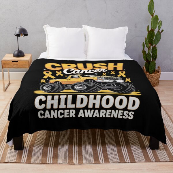 Item preview, Crush Cancer Childhood Cancer Awareness designed and sold by NetoGalaxy.