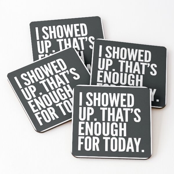 Item preview, Motivational Quote Poster – Minimalist Funny Mental Health Wall Art designed and sold by AbstractAuraArt.