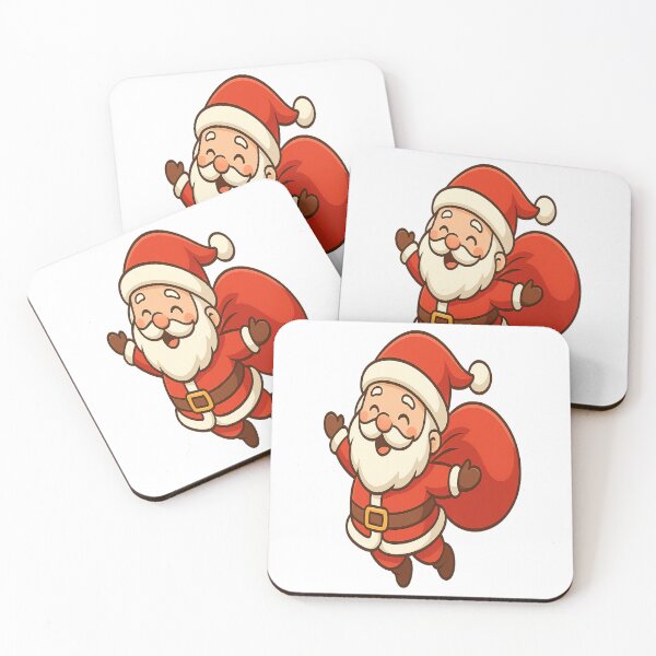 Item preview, Cute Magical Santa Flying Through Sky designed and sold by HiteshArt111.