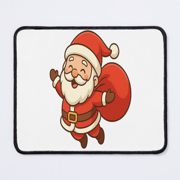 Item preview, Cute Magical Santa Flying Through Sky designed and sold by HiteshArt111.