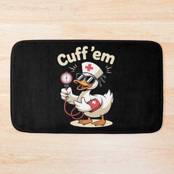 Item preview, Cuff 'Em Goose Nurse ER Silly Nurse Geese designed and sold by NetoGalaxy.