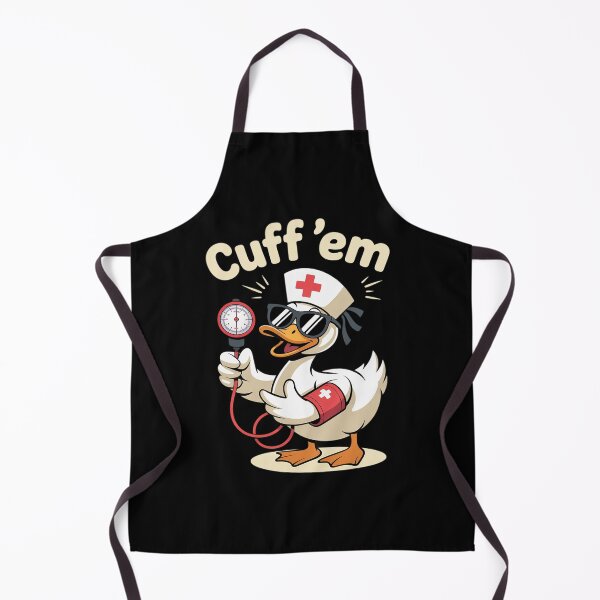 Item preview, Cuff 'Em Goose Nurse ER Silly Nurse Geese designed and sold by NetoGalaxy.