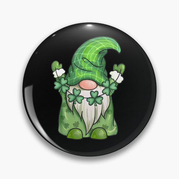 Item preview, St Patricks Day Love Cute Gnomes Holding Shamrock Boy Girls designed and sold by Moxizz.