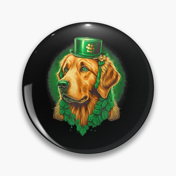 Item preview, Golden Retriever Dog St Patricks Saint Patricks Day  designed and sold by Moxizz.