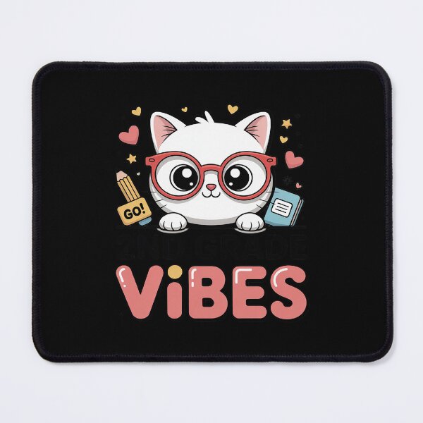 Item preview, Cute 2nd Grade Vibes Cat Back to School Kitten Love designed and sold by NetoGalaxy.