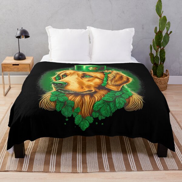 Item preview, Golden Retriever Dog St Patricks Saint Patricks Day  designed and sold by Moxizz.