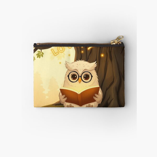 Item preview, Reading Owl – Wisdom in a Quiet Moment designed and sold by HappySproutArt.