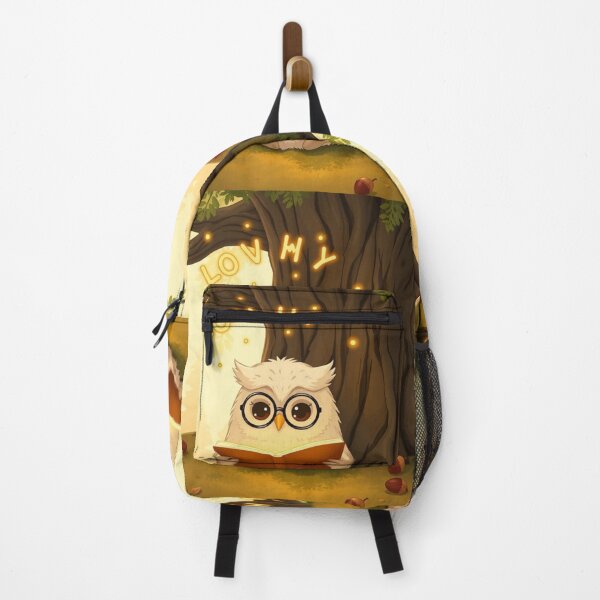Item preview, Reading Owl – Wisdom in a Quiet Moment designed and sold by HappySproutArt.