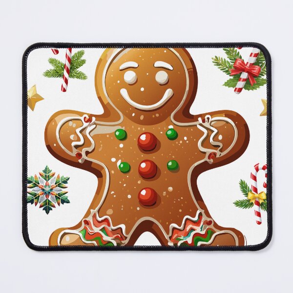 Item preview, Gingerbread Christmas sticker designed and sold by shraddha2d.