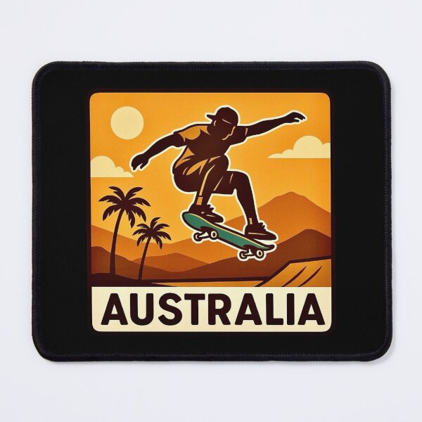 Item preview, Australia - Skateboarding Culture designed and sold by Myra365Art.