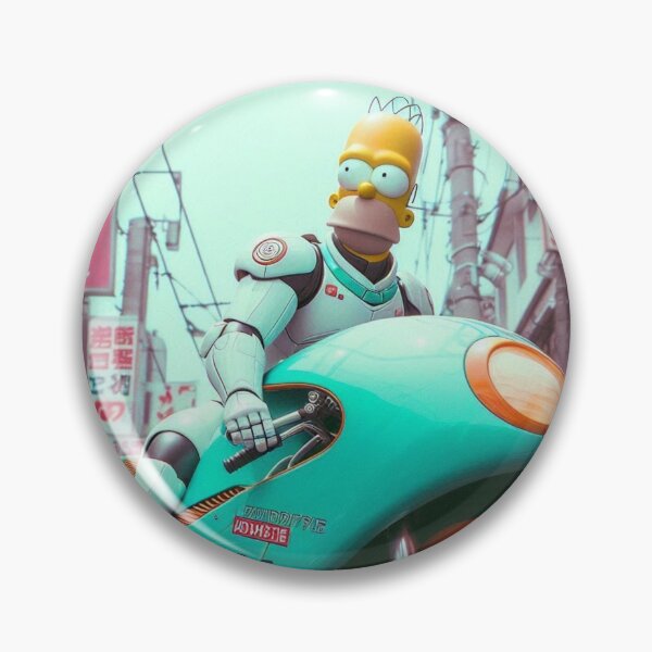 Item preview, "Chrome-Dome Drift: The Glazed Donut Protocol" designed and sold by Print Fiction.