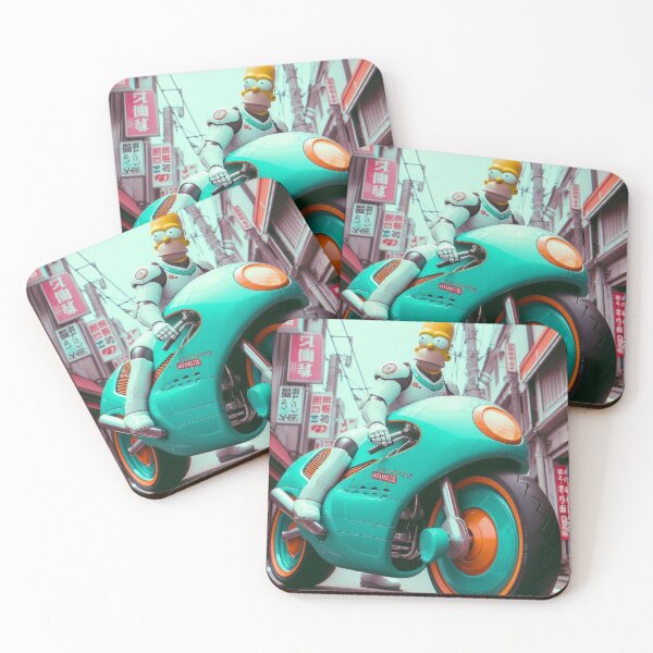 Item preview, "Chrome-Dome Drift: The Glazed Donut Protocol" designed and sold by Print Fiction.