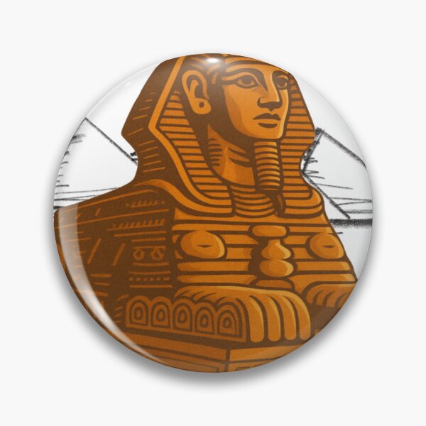 Item preview, Ancient Egyptian Sphinx Notebook Cover Design – Vintage Pharaoh Art designed and sold by COSAIRe.