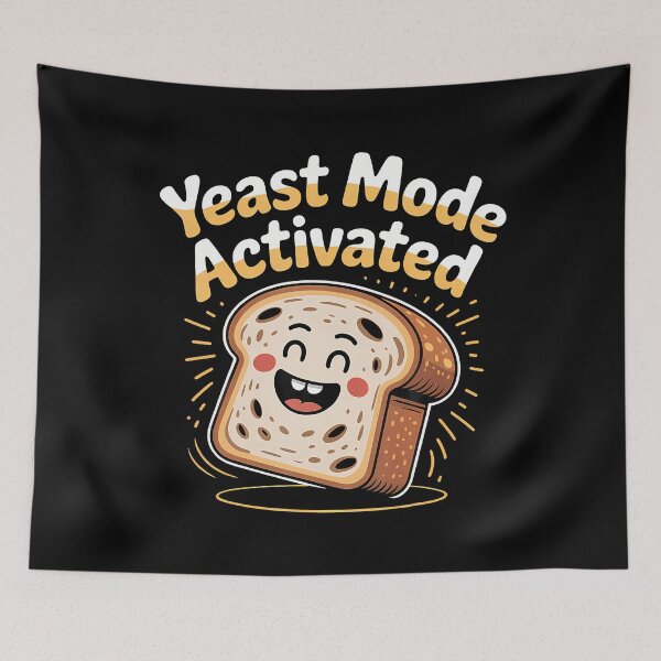 Item preview, Yeast Mode Activated Baker Baking Bread - designed and sold by GeorgeneCharlo.