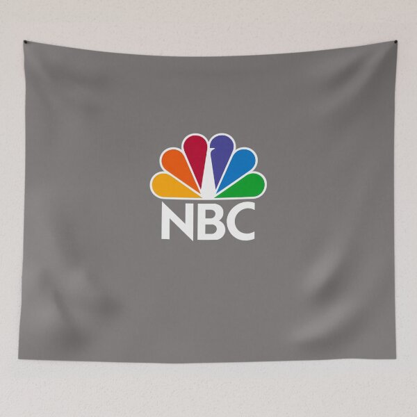 Item preview, NBC-LOGO---WHITE-ESSENTIAL-T-SHIRT--- designed and sold by DAVELOCKEY.