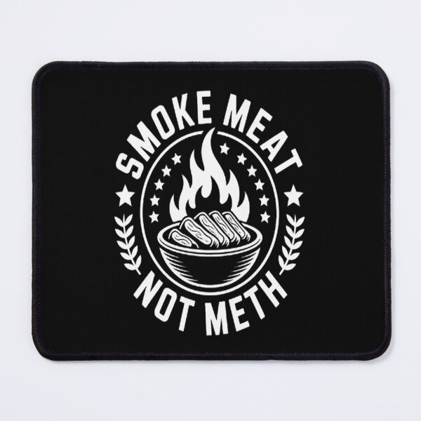 Item preview, Smoke Meat Not Meth Barbecue Grill Or Grilling designed and sold by SignaturalGen.