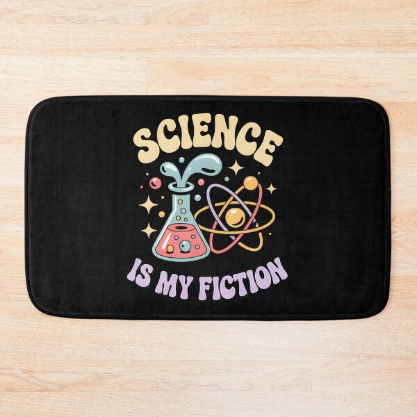 Item preview, Science Is My Fiction Retro Nerd Book Lover Design designed and sold by RebeccaCelia.