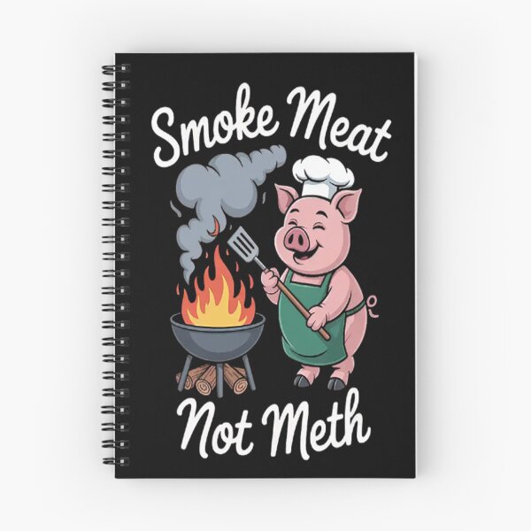 Item preview, Smoke Meat Not Meth BBQ Lover designed and sold by SignaturalGen.