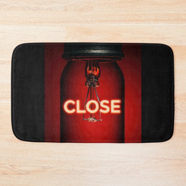 Item preview, Neon “CLOSE” Sign Inside Light Bulb – Modern Red Glow Aesthetic designed and sold by Grafititee.