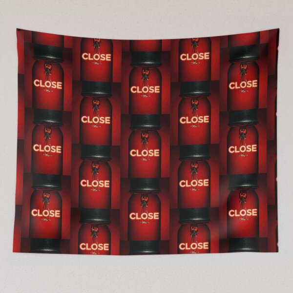 Item preview, Neon “CLOSE” Sign Inside Light Bulb – Modern Red Glow Aesthetic designed and sold by Grafititee.