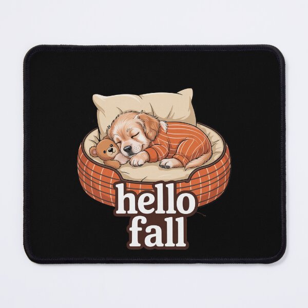 Item preview, Cute Autumn Golden Retriever Decor for Dog Lover Hello Fall designed and sold by NetoGalaxy.