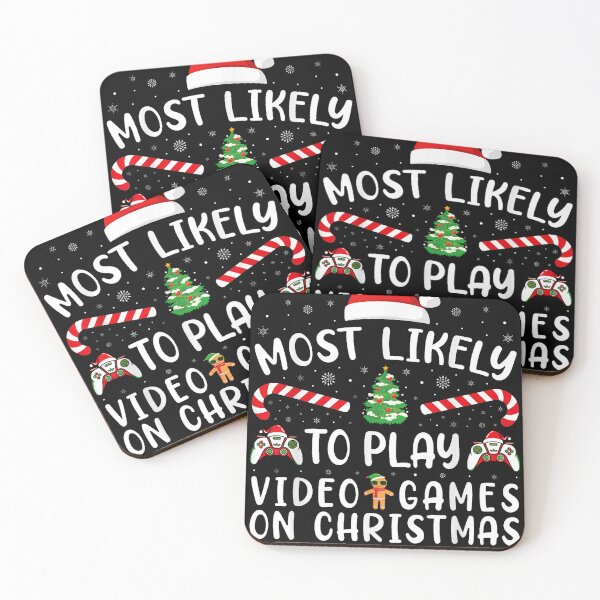 Item preview, Most Likely to Play Video Games - Family Christmas designed and sold by tkygt.