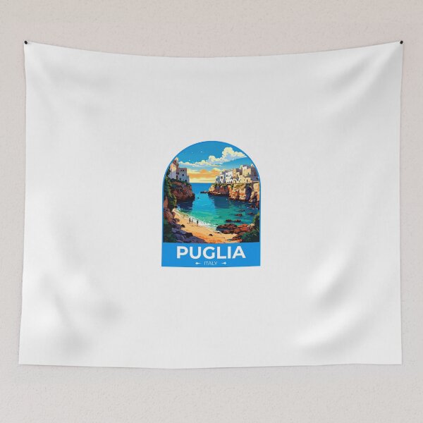 Item preview, Puglia Italy Travel Sticker designed and sold by TulipaGraphics.