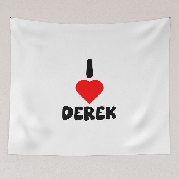 Item preview, I Love Derek designed and sold by Hiwerelisa.