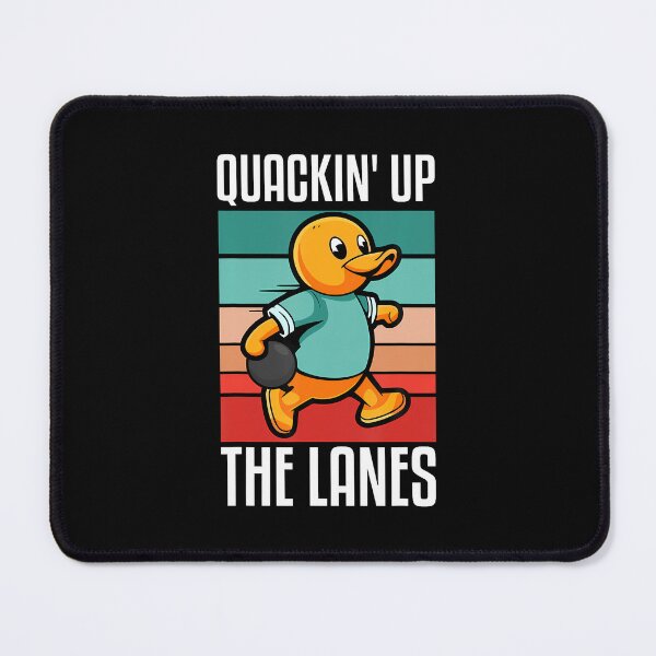 Item preview, Quackin' Up The Lanes Duckpin Bowling Bowling Pins Bowler designed and sold by CaraRuth.