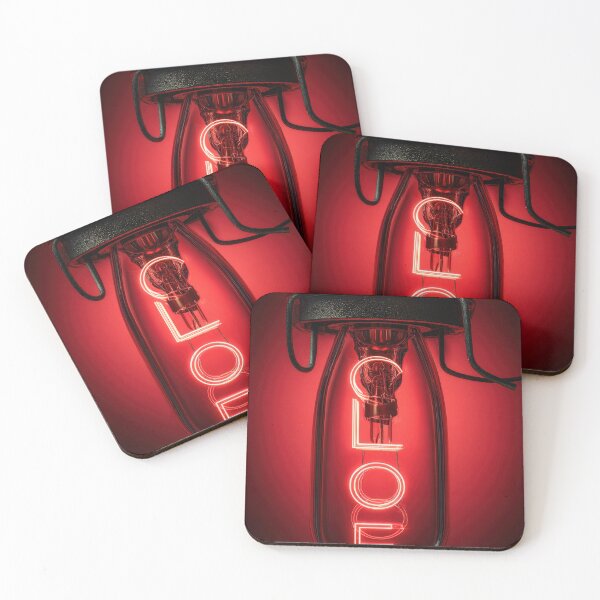 Item preview, Neon “CLOSE” Sign Inside Light Bulb – Modern Red Glow Aesthetic designed and sold by Grafititee.