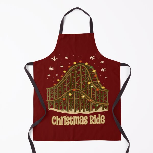 Item preview, Tennessee Christmas Roller Coaster Scene – Retro Festive Snowy Lights Design designed and sold by Globalcitytees.