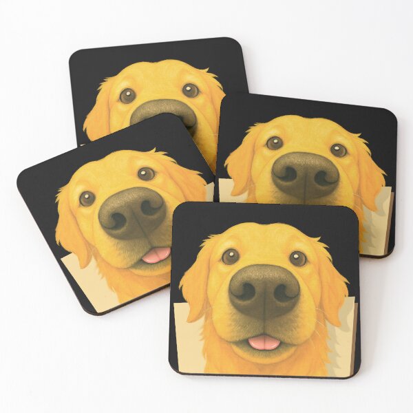 Item preview, Golden Retriever Staring To Your Soul designed and sold by snoutabout.