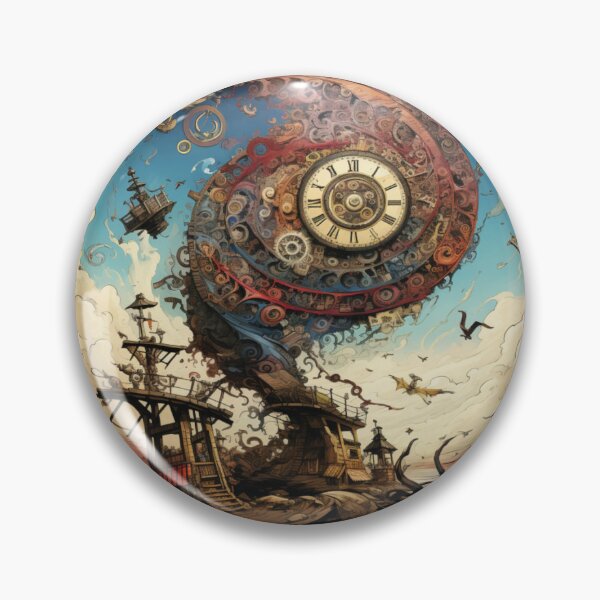 Item preview, Victorian Steampunk Clockwork Tornado Victorian Inspired Art  designed and sold by CDC40.
