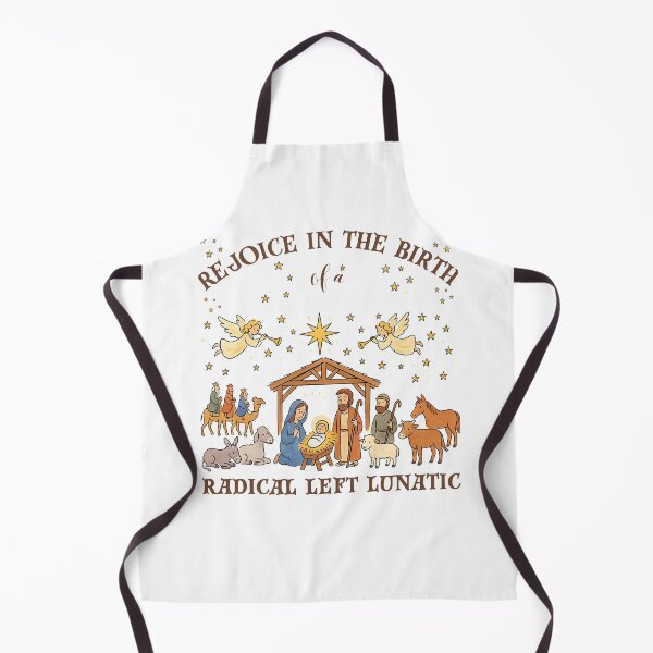 Item preview, Rejoice In The Birth Of A Radical Left Lunatic Christmas  designed and sold by SKULLS4INT.