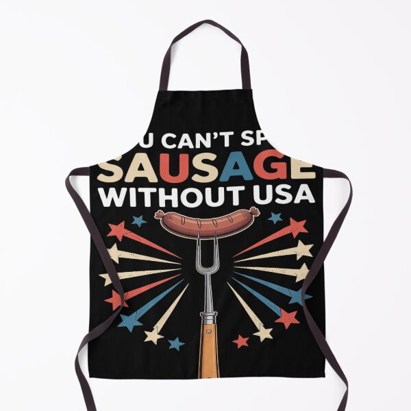 Item preview, You Can't Spell Sausage Without USA 4th Of July designed and sold by LegendsArt75.