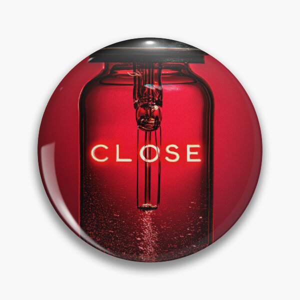 Item preview, Neon “CLOSE” Sign Inside Light Bulb – Modern Red Glow Aesthetic designed and sold by Grafititee.