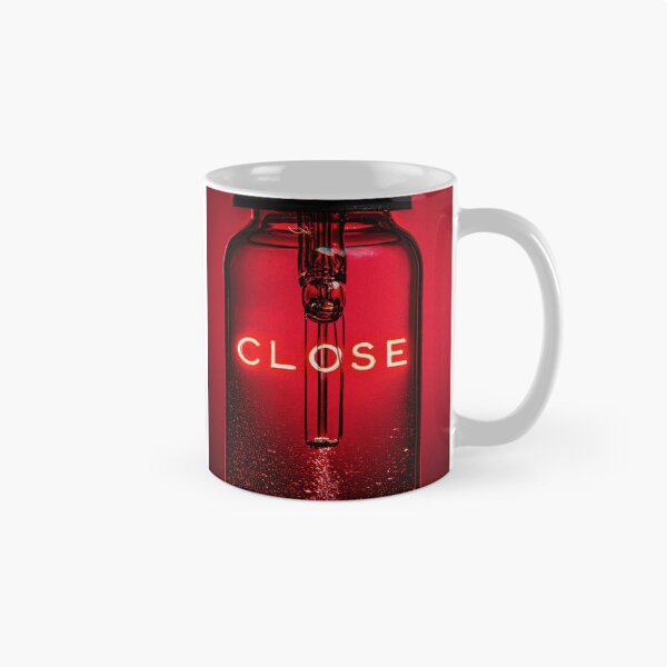 Item preview, Neon “CLOSE” Sign Inside Light Bulb – Modern Red Glow Aesthetic designed and sold by Grafititee.