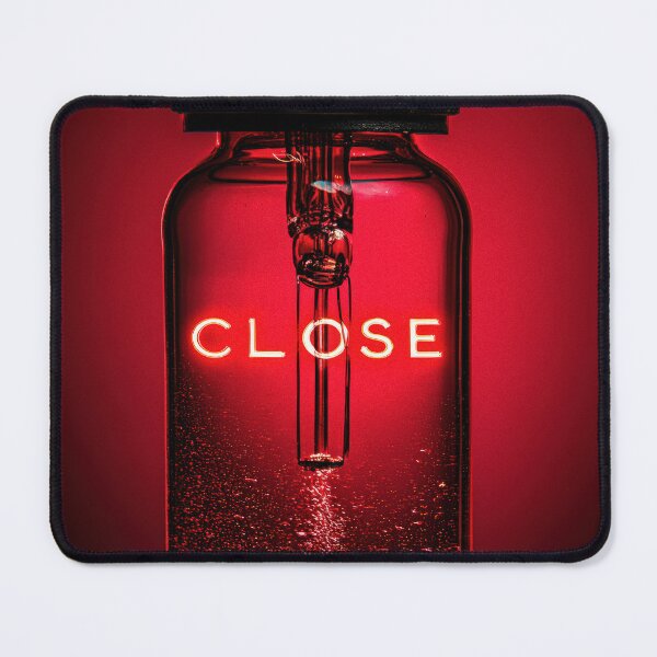 Item preview, Neon “CLOSE” Sign Inside Light Bulb – Modern Red Glow Aesthetic designed and sold by Grafititee.
