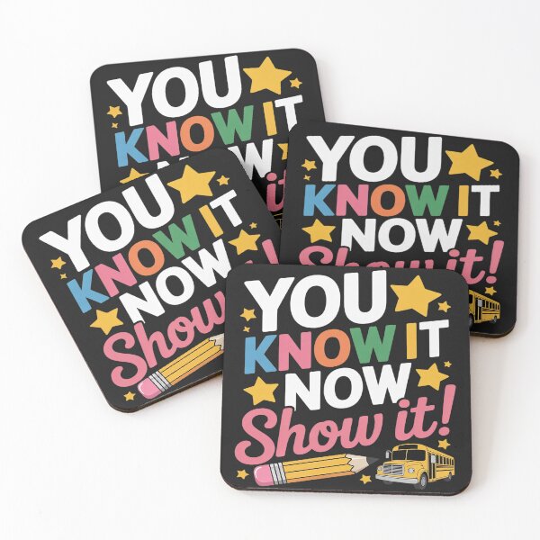 Item preview, You Know It Now Show It Teacher Student Testing Day designed and sold by LegendsArt75.