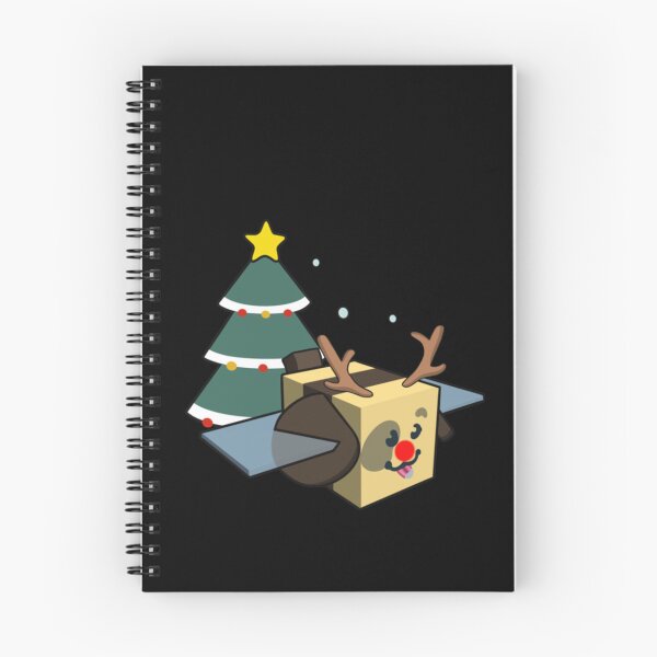 Item preview, Cute Reindeer Bee Blocky Christmas Tree designed and sold by sardencourey3.