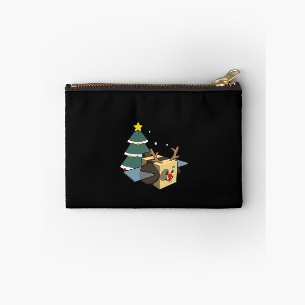 Item preview, Cute Reindeer Bee Blocky Christmas Tree designed and sold by sardencourey3.