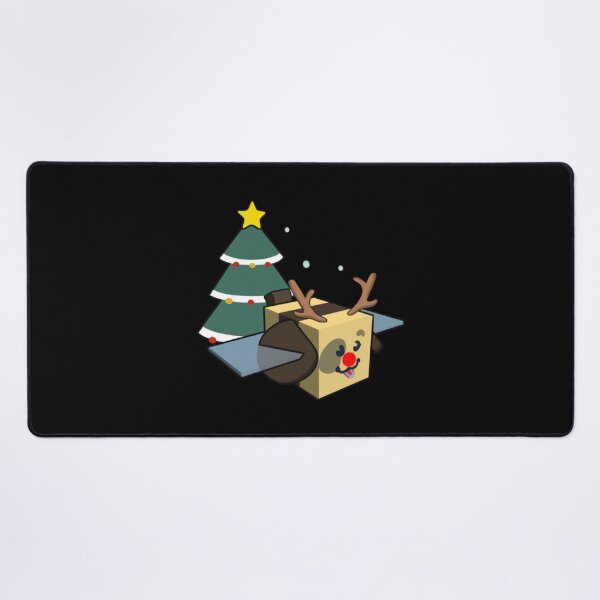 Item preview, Cute Reindeer Bee Blocky Christmas Tree designed and sold by sardencourey3.